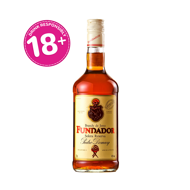 Fundador Solera Reserva Brandy 1L