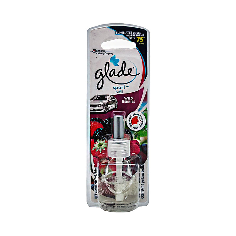 Glade Sport Car Freshener Wild Berries Refill 7ml