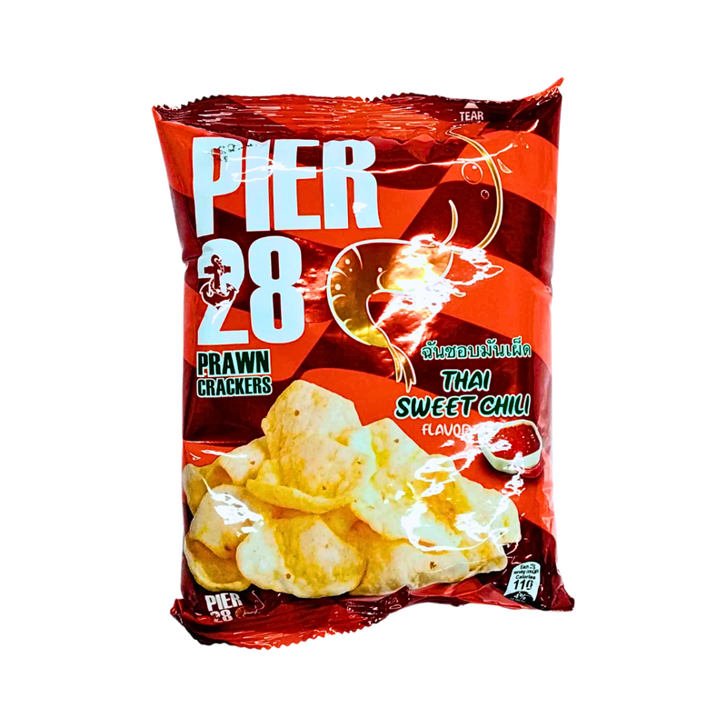 Pier 28 Prawn Crackers Thai Sweet Chili 22g