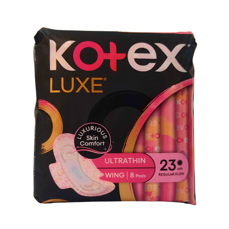 Kotex Luxe Ultrathin Napkin Day With Wings Silky Soft 8 Pads