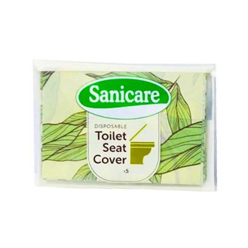 Sanicare Toilet Seat Cover Disposable Printed 5's