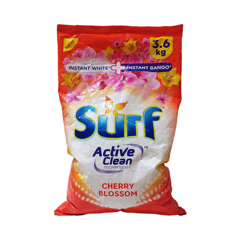 Surf Detergent Powder With Fabricon Cherry Blossom 3.6kg