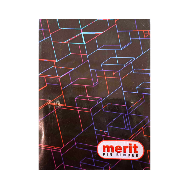 Merit Pin Binder A5 Assorted