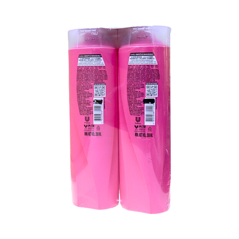 Sunsilk Shampoo Smooth and Manageable 180ml x 2's