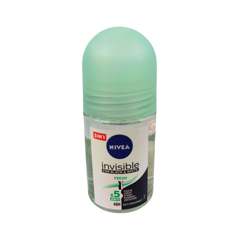 Nivea Invisible Black And White Fresh Roll-On 25ml