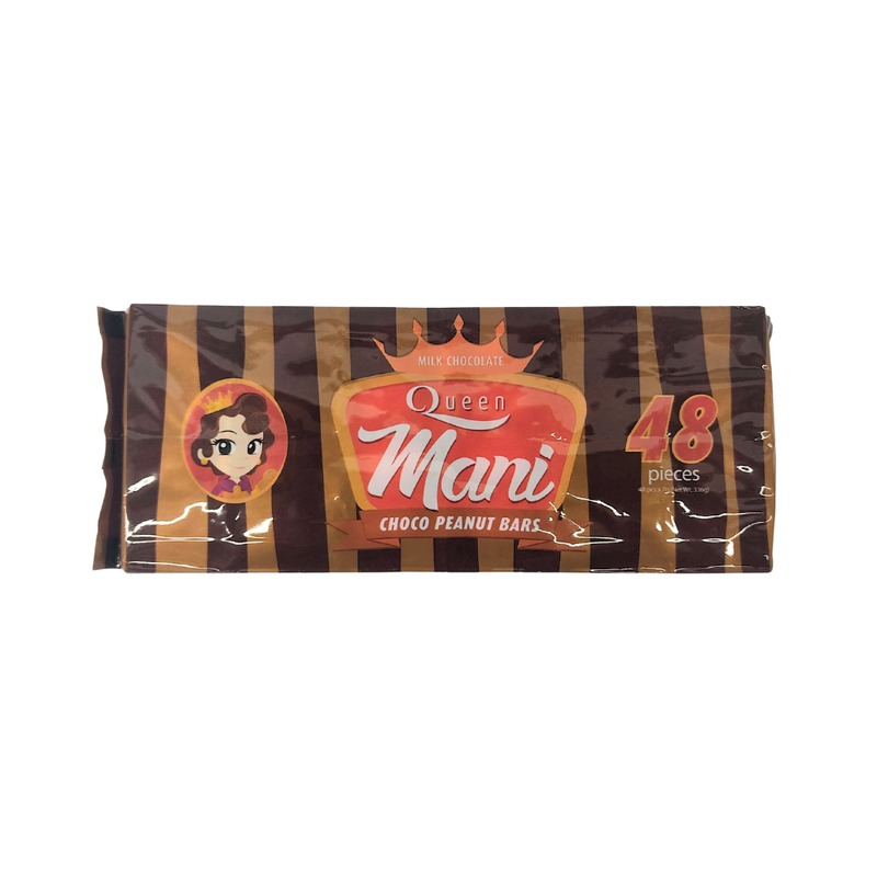 Queen Mani Peanut Choco Bar 48's