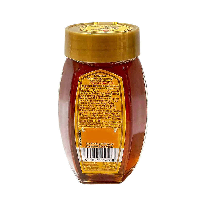 Langnese Honey Golden Clear 125g