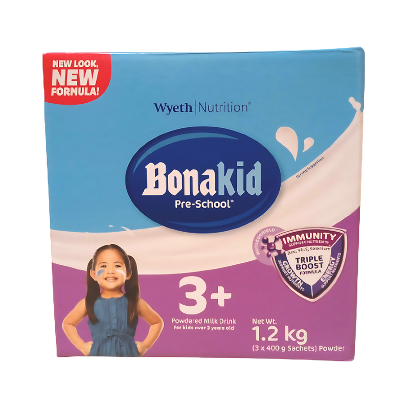 Bonakid Pre-School 3+ Powdered Milk Drink 1.2kg