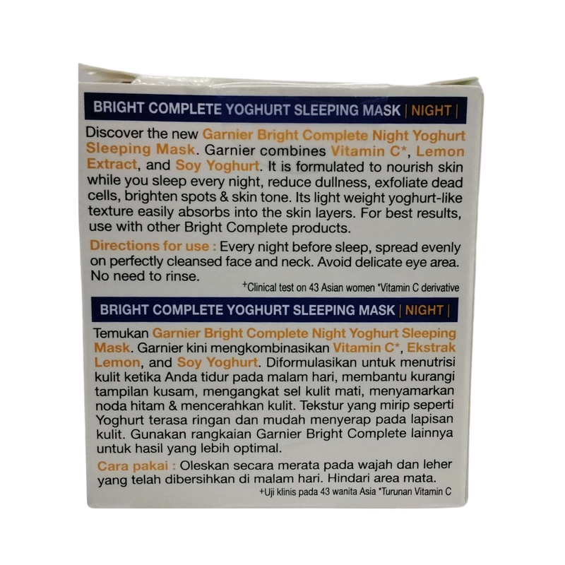 Garnier Light Complete Night Yoghurt Sleeping Mask