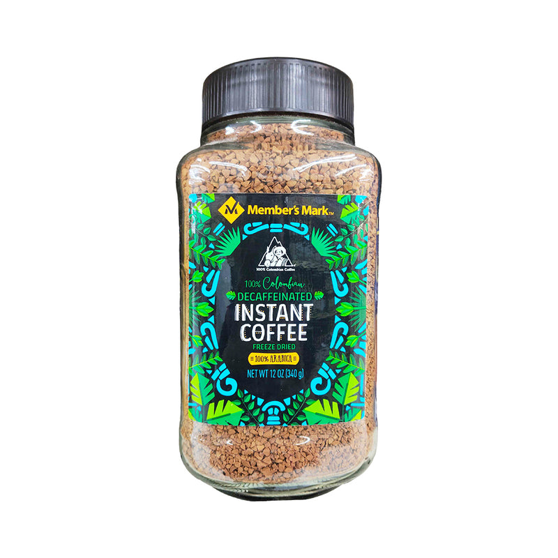 Member's Mark Colombian Instant Coffee Decaffeinated 340g (12oz)