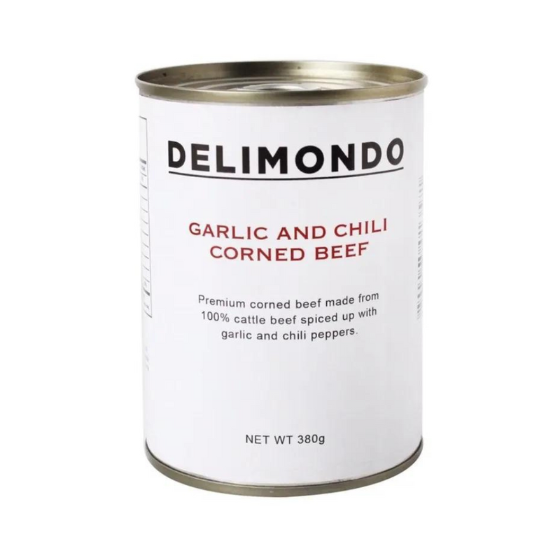 Delimondo Corned Beef Garlic And Chili 380g