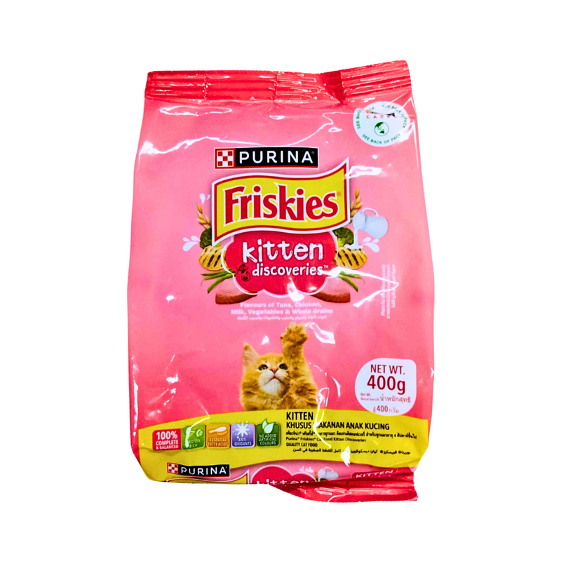 Friskies Dry Cat Food Kitten Discoveries 400g