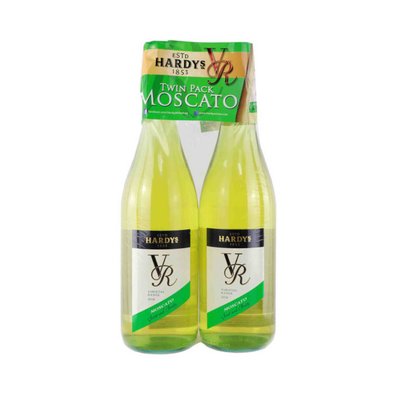 Hardys VR Moscato Sweet And Fruity White Wine 750ml Twin Pack