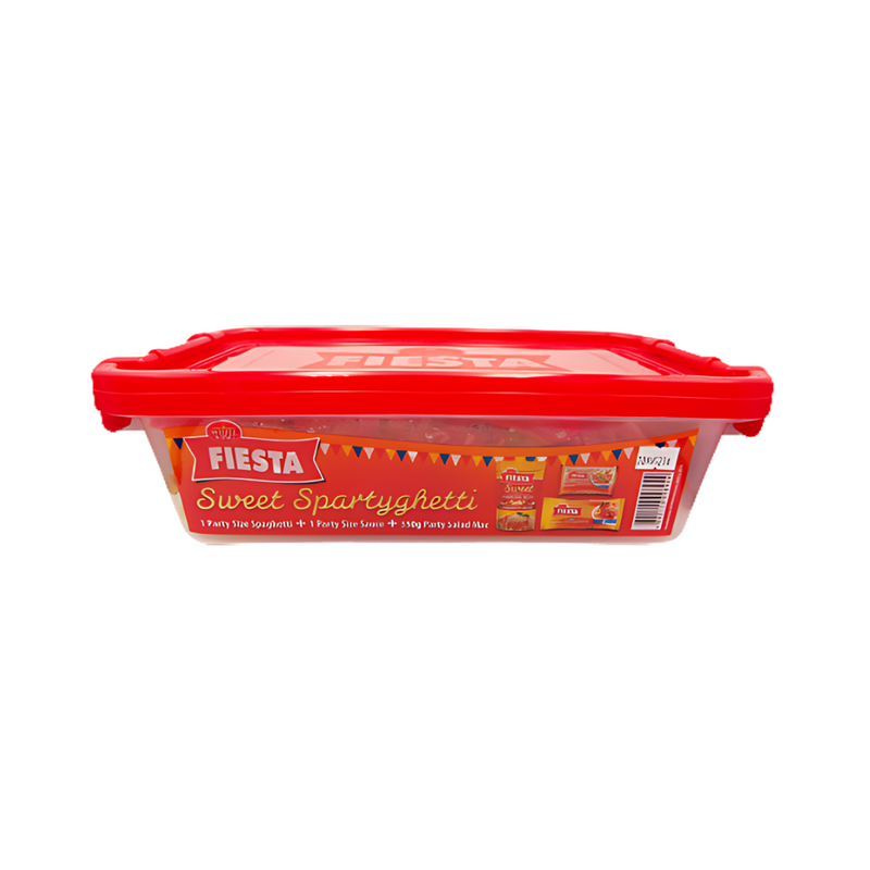 Fiesta Sweet Spartyghetti (1 Spaghetti+ 1 Sauce + 245ml Selecta Sterilize Milk) + Foodkeeper