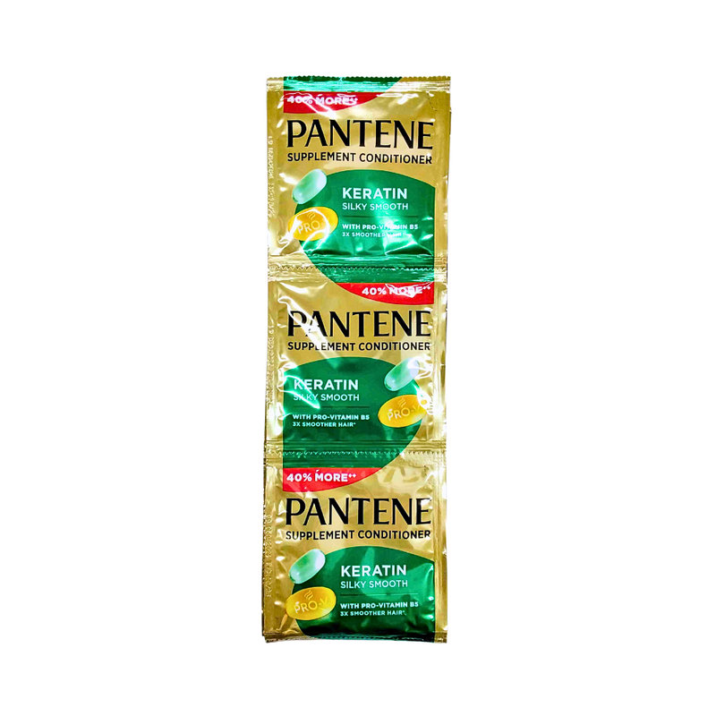 Pantene 3 Minute Miracle Conditioner Silky Smooth Care 13ml x 12's