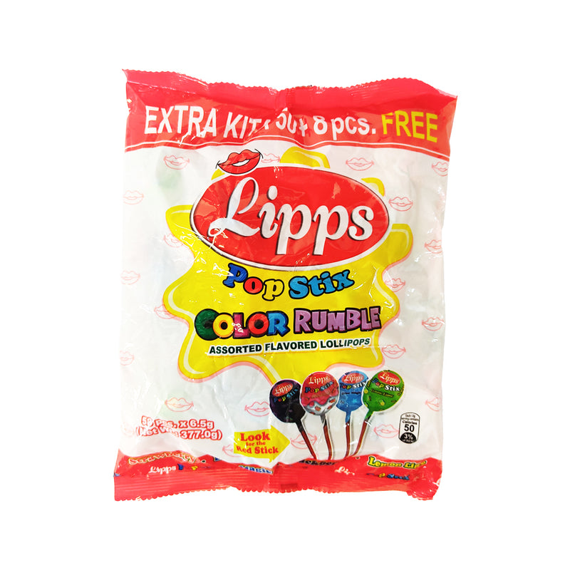 Lipps Pop Stix Lollipops Color Rumble 50's + 8's