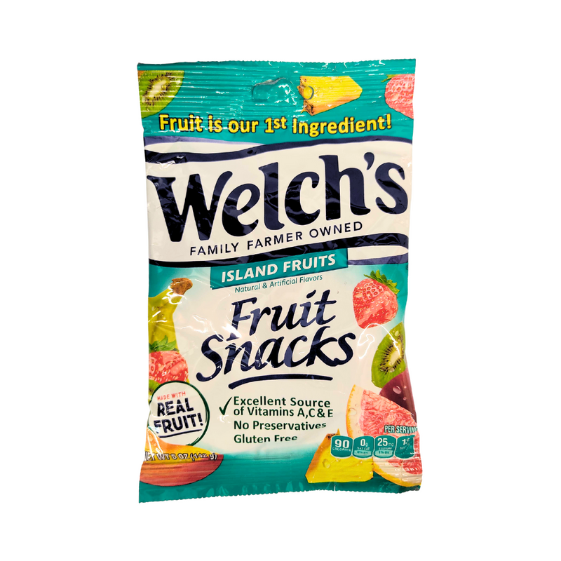 Welch's Fruit Snacks Island Fruits 142g (5oz)