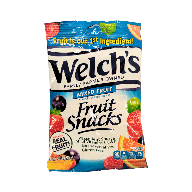 Welch's Fruit Snacks Mixed Fruit 142g (5oz)