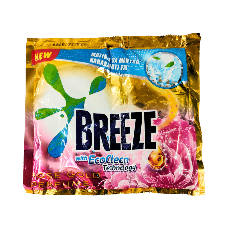 Breeze Powder Detergent With EcoClean Technology Rose Gold Perfume 66g