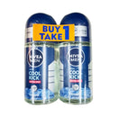 Nivea For Men Cool Kick Deodorant Roll On 50ml x 2's