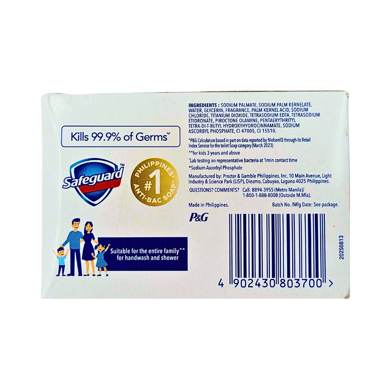 Safeguard Bar Soap Lemon Fresh 115g