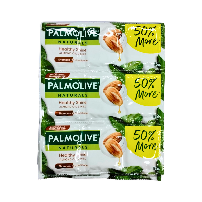 Palmolive Naturals Shampoo And Conditioner Brilliant Shine 15ml x 12's