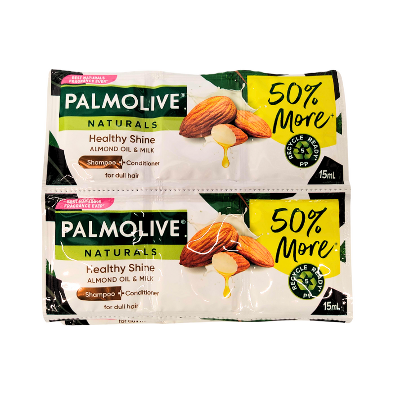Palmolive Naturals Shampoo And Conditioner Brilliant Shine 15ml x 12's