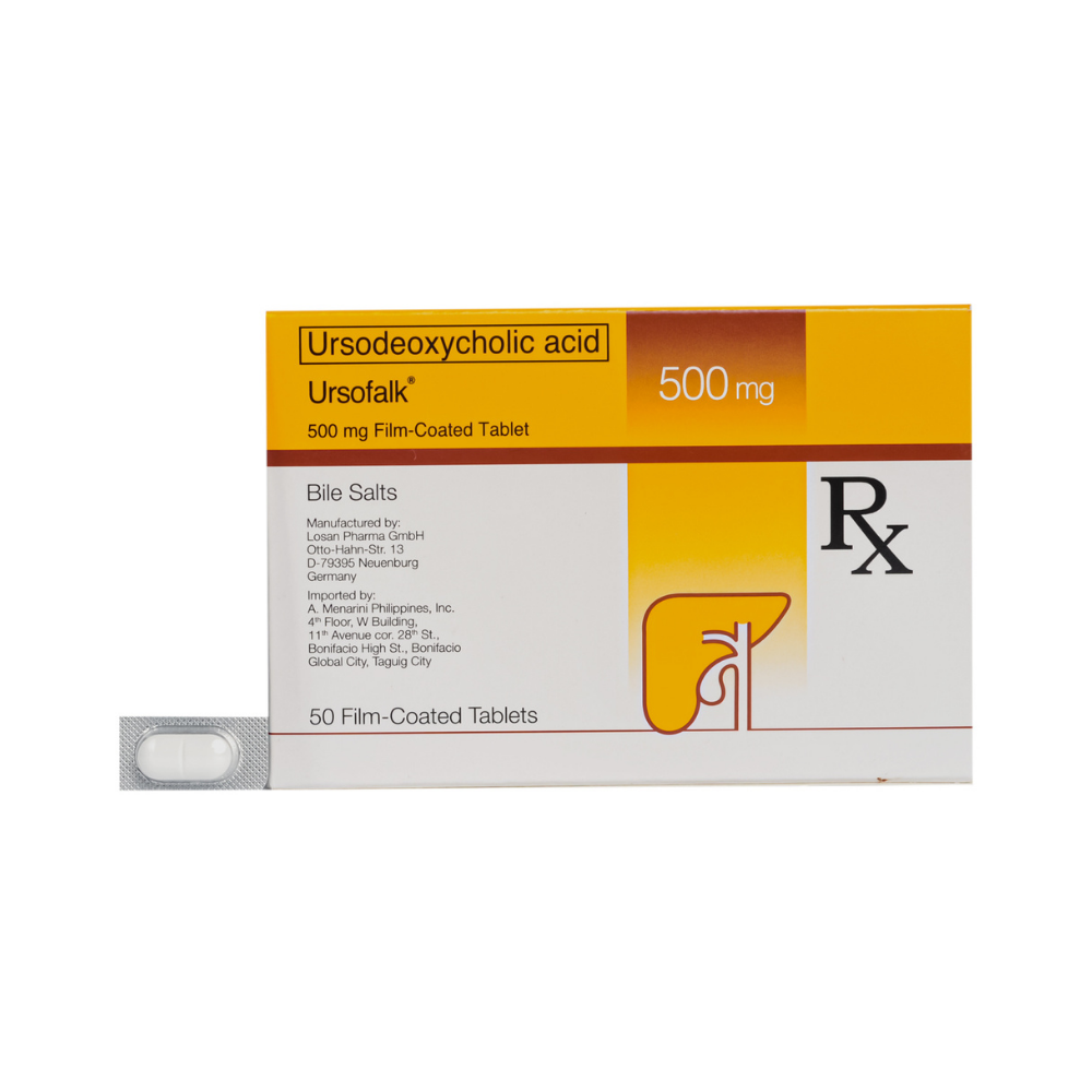 Ursofali Ursofalk Ursodeoxycholic Acid 500mg Tablet By 1's