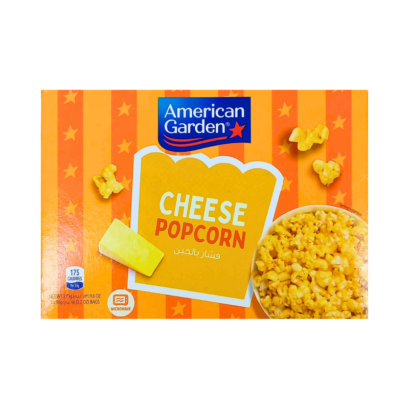 American Garden Popcorn Cheese 273g (9.6oz)