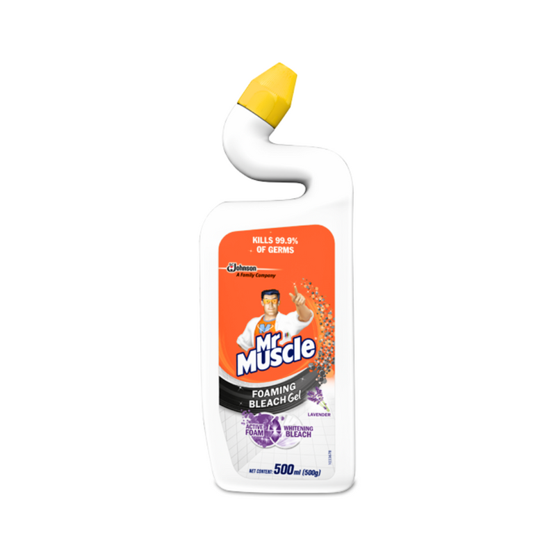 Mr.Muscle Foaming Bleach Gel Lavender 500ml