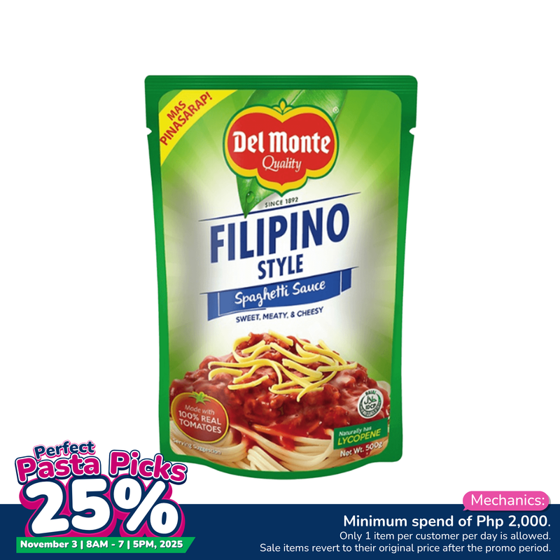 Del Monte Spaghetti Sauce Filipino Style 500g