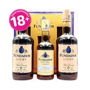 Fundador Light 1L x 2's Free Double Light Brandy 500ml