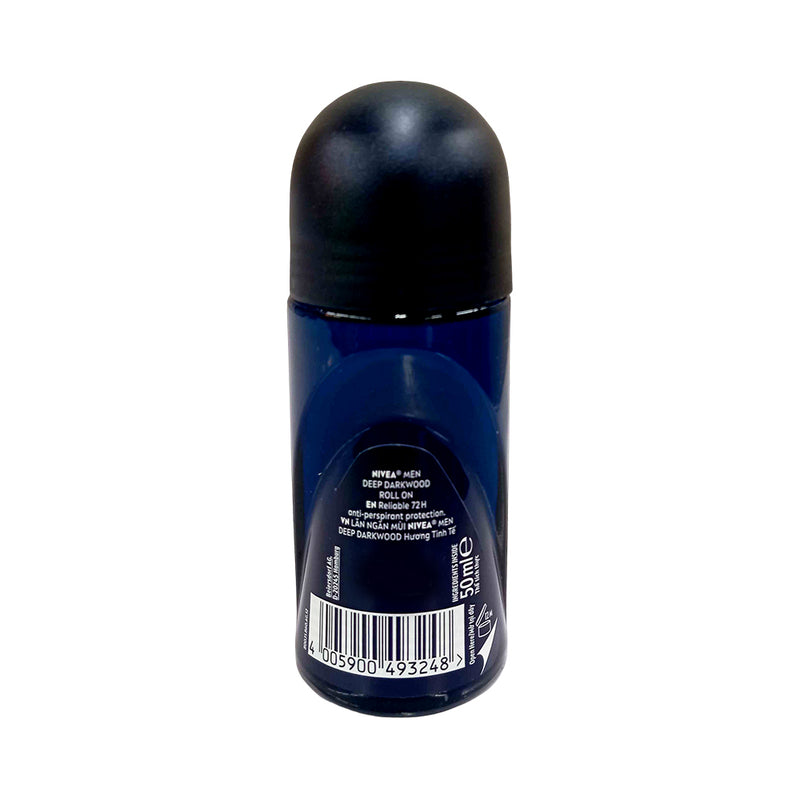 Nivea For Men Anti-Perspirant Deodorant Roll On Deep Amazonia 50ml