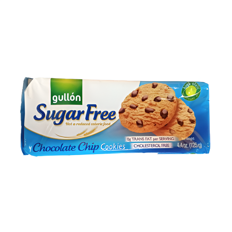 Gullon Sugar Free Chocolate Chips Cookies 125g