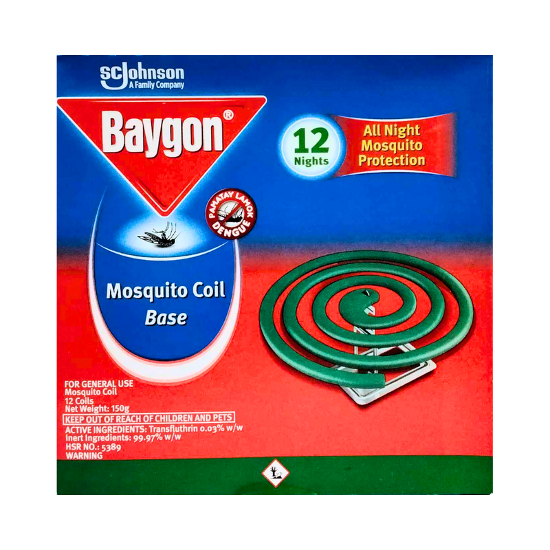 Baygon Mosquito Coil Anti-Dengue 12's