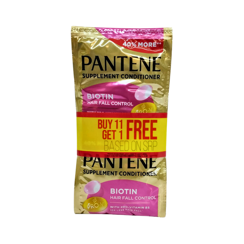 Pantene Intensive Serum Conditioner Biotin Strength 13ml 11 + 1