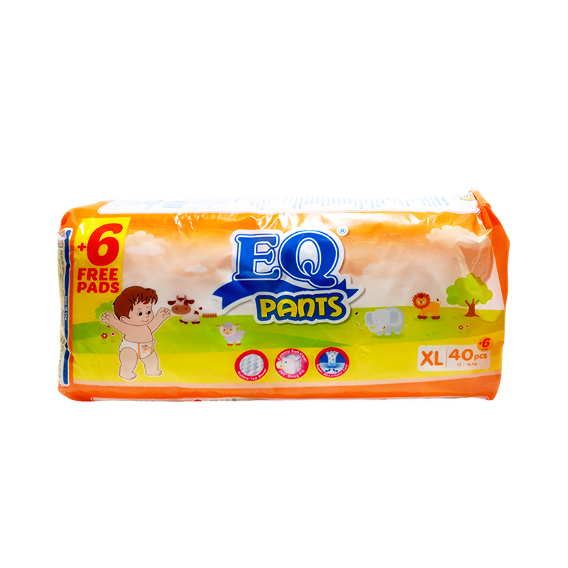 EQ Pants Diaper Jumbo Pack XL 40's