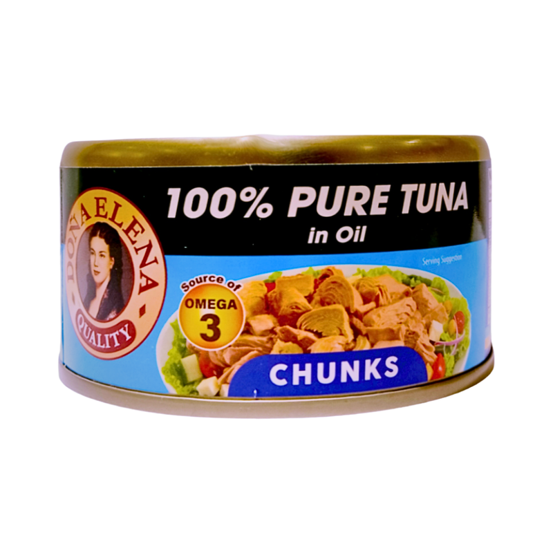 Doña Elena 100% Tuna Chunks In Sunflower Oil 185g