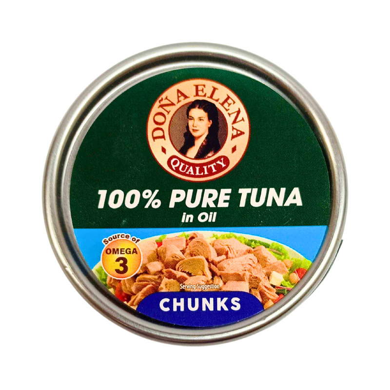 Doña Elena 100% Tuna Chunks In Sunflower Oil 100g