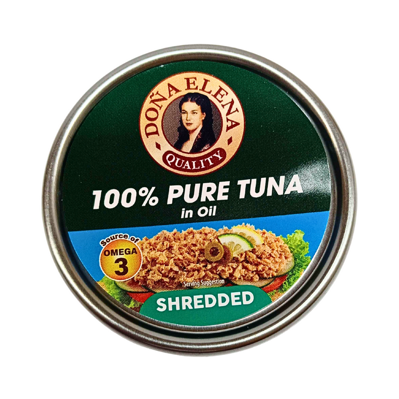 Doña Elena 100% Tuna Shredded In Sunflower Oil 100g