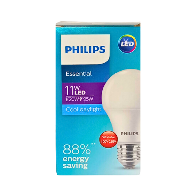 Philips Essential LED Bulb Cool Daylightt 11W E27