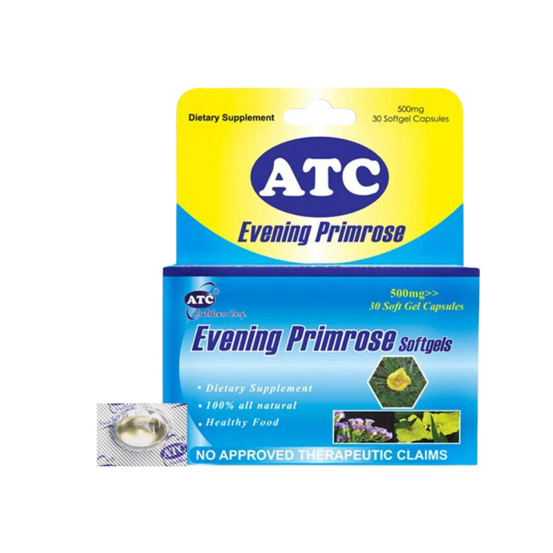 ATC Evening Primrose Softgels 500mg By 1's