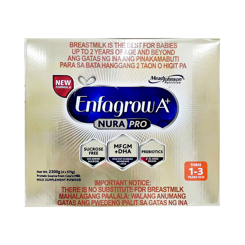 Enfagrow A+ Three NuraPro Milk Supplement 1-3 Years Old 2.3kg