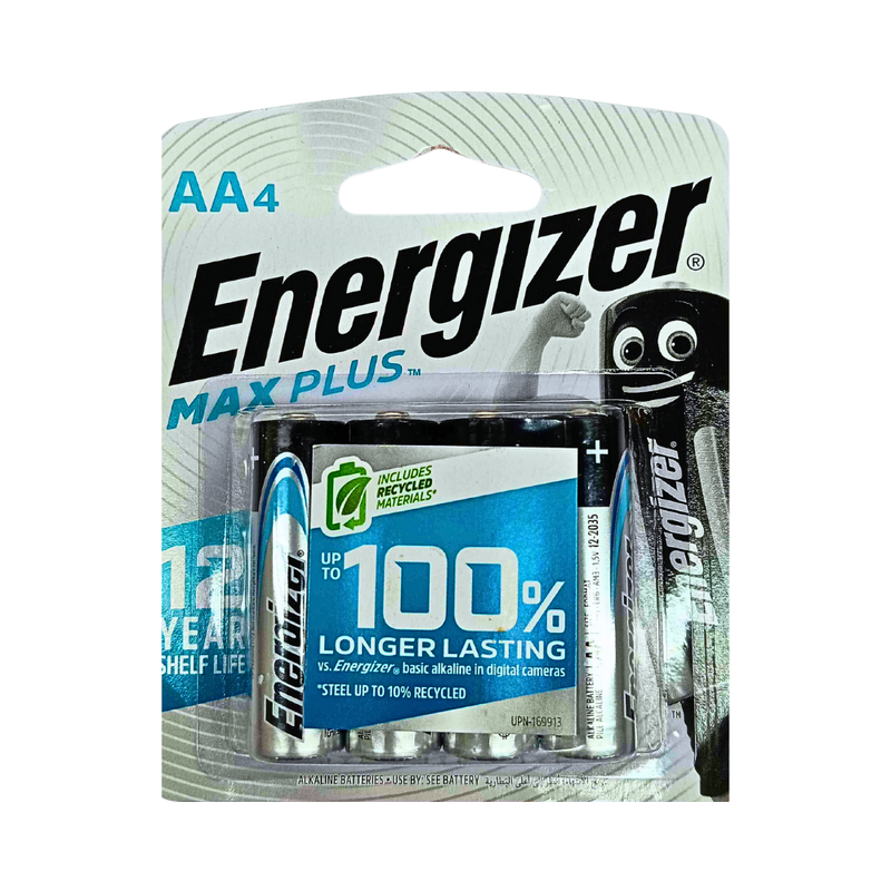 Energizer Max Plus AA Battery 4's