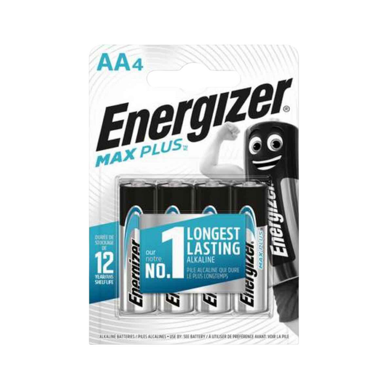 Energizer Max Plus AA 4's