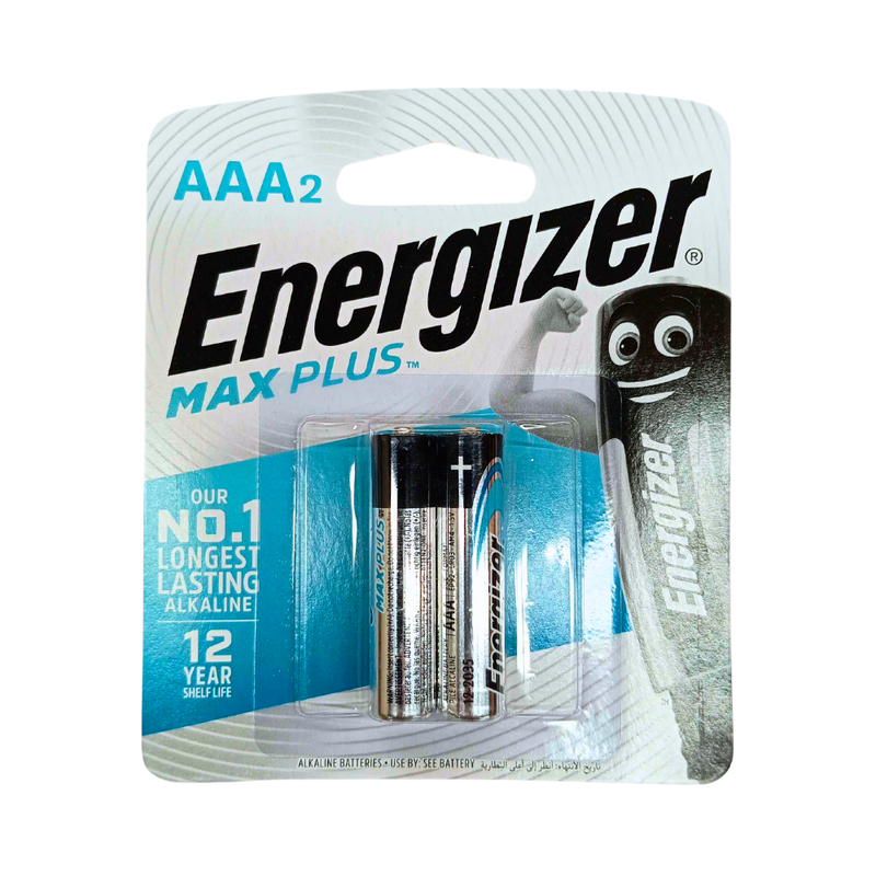 Energizer Max Plus AAA Battery 2's