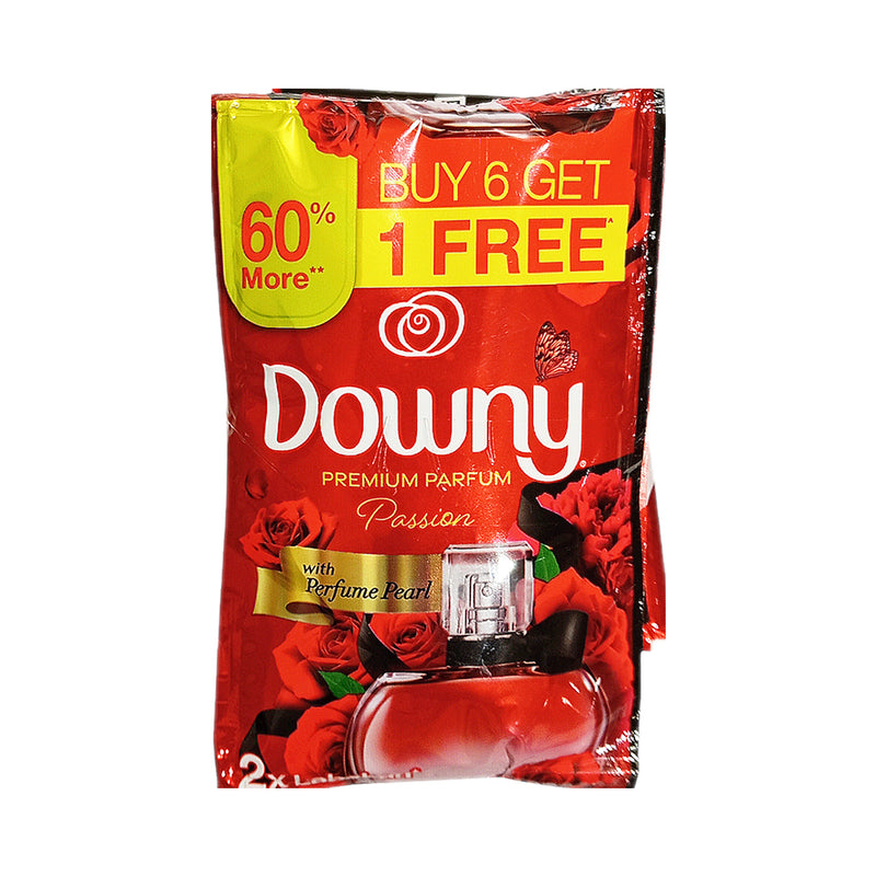 Downy Fabric Conditioner Passion 32ml 6's + 1