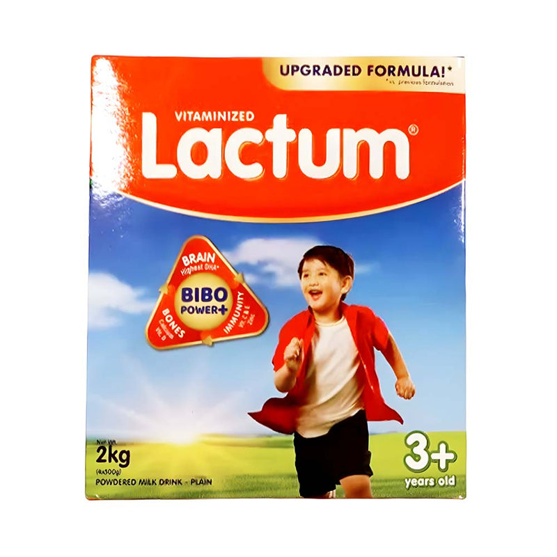 Lactum 3+ Powdered Milk Drink Plain 2kg