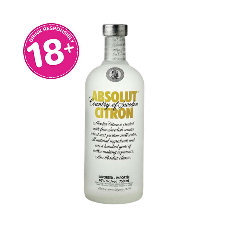 Absolut Vodka Citron 700ml