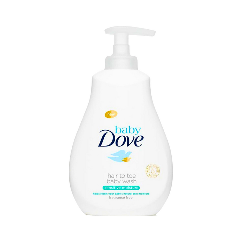 Dove Hair To Toe Wash Sensitive Moisture 591ml